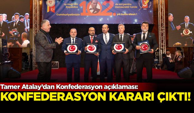 Tamer Atalay’dan Konfederasyon açıklaması