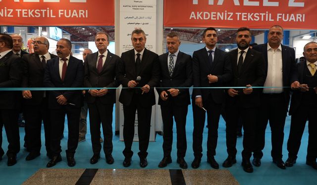 Akdeniz Tekstil Fuarı Mersin’de Açıldı