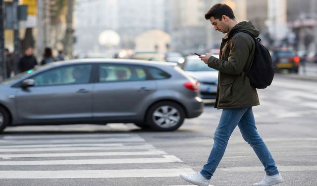 Telefona bakarak karşıya geçene 75 euro ceza! İtalya’dan yayalara yeni yasak