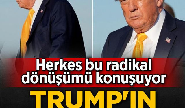 Trump’ın saçlarındaki değişim gündem oldu! 'Artık esmer'