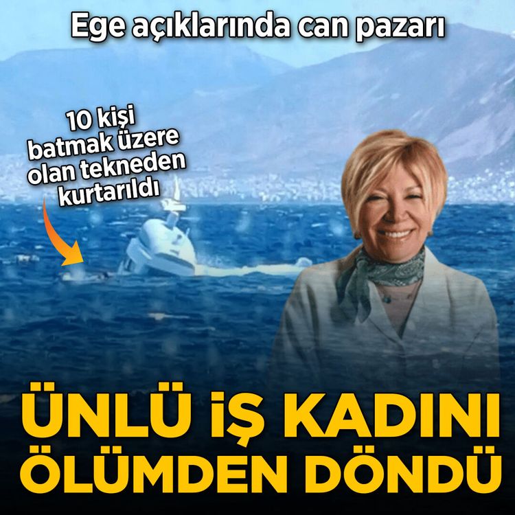 Türk bayraklı gemi Yunanistan’da battı: Işınsu Kestelli ve 9 kişi kurtarıldı