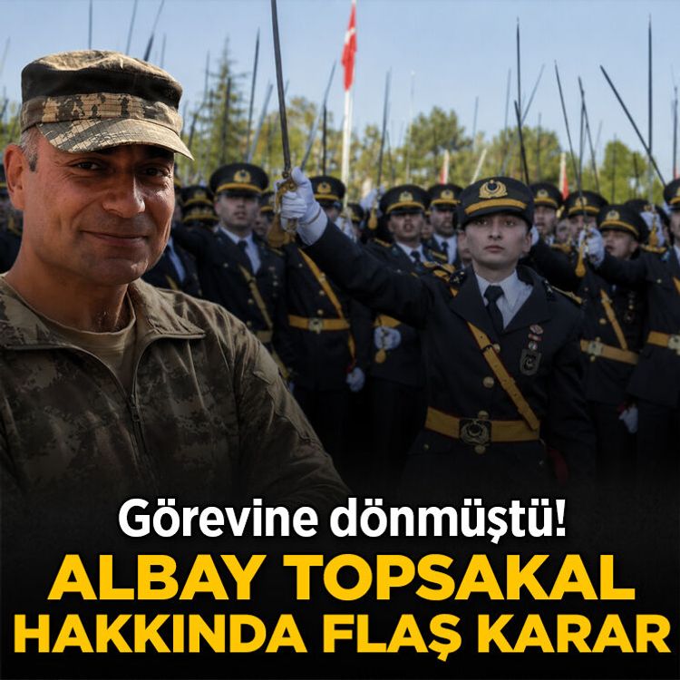 Kılıç çatma soruşturmasında yeni gelişme! Görevine dönen Albay Topsakal emekliye sevk edildi
