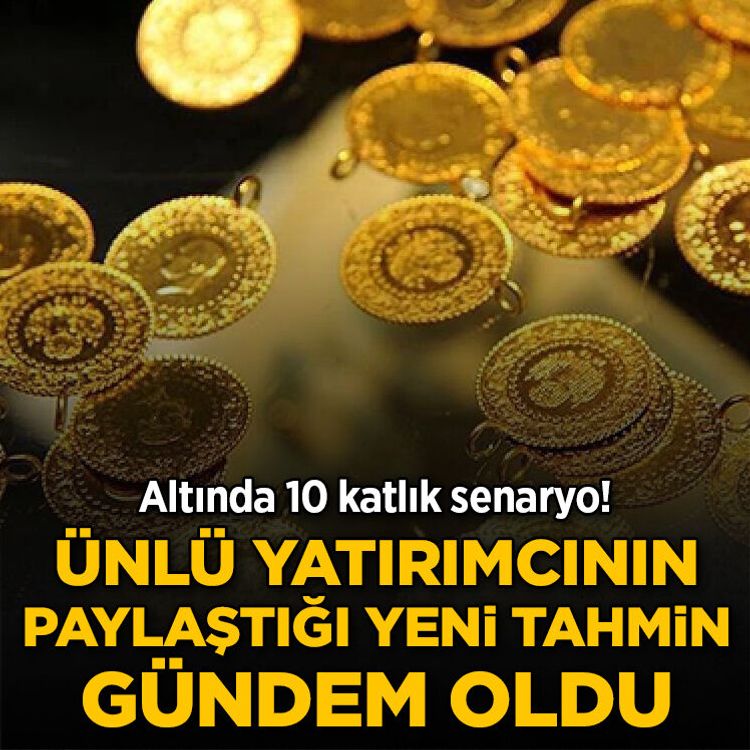 Altın için dudak uçuklatan tahmin! Fiyatı 10 katına çıkabilir