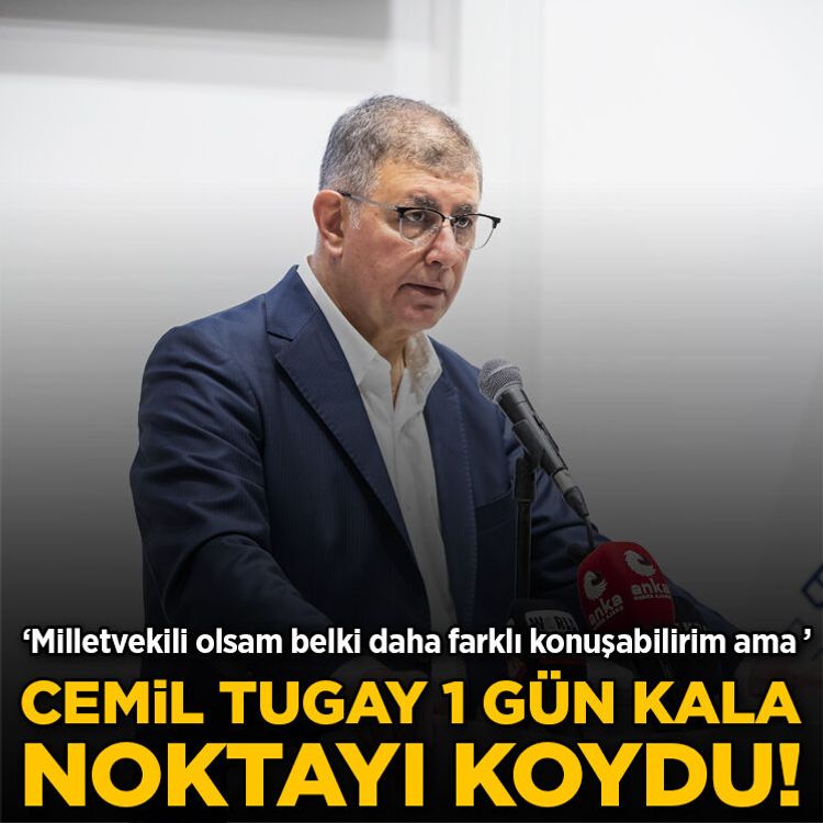 Cemil Tugay bir gün kala noktayı koydu!