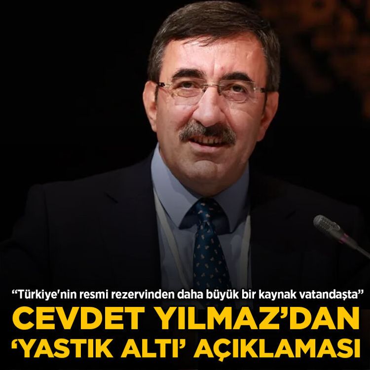 Cevdet Yılmaz'dan dikkat çeken rezerv açıklaması: Milletin elindeki varlık daha büyük