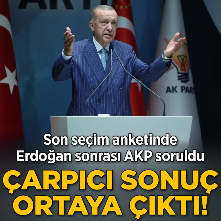 ‘Erdoğan siyasetten çekilse AKP biter mi?’ anketinde çarpıcı sonuç