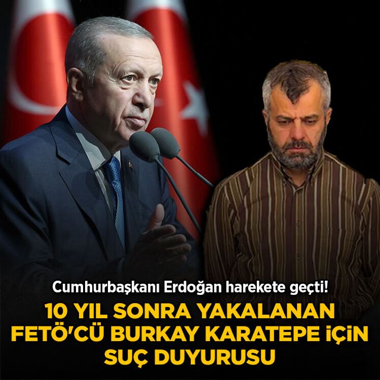 Cumhurbaşkanı Erdoğan harekete geçti! 10 yıl sonra yakalanan FETÖ'cü için suç duyurusu