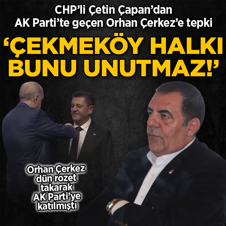 Çetin Çapan’dan ‘Çekmeköy’ çıkışı: Siyasi olarak dolandırıldık