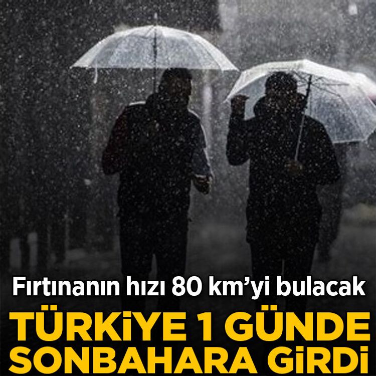 Türkiye bir günde sonbahara girdi