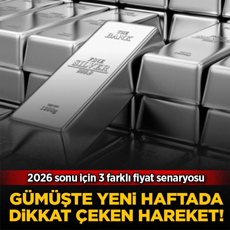 Gümüşte yeni haftada dikkat çeken hareket! 2026 sonu için 3 farklı fiyat senaryosu