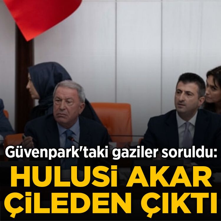 Güvenpark'taki gaziler soruldu: Hulusi Akar çileden çıktı