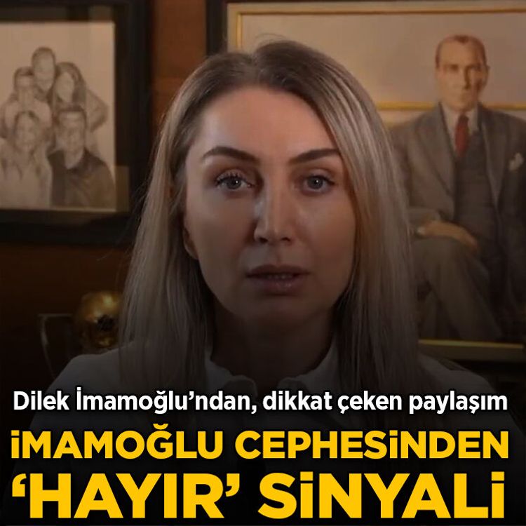 Çerçeve yasa için İmamoğlu cephesinden 'hayır' sinyali