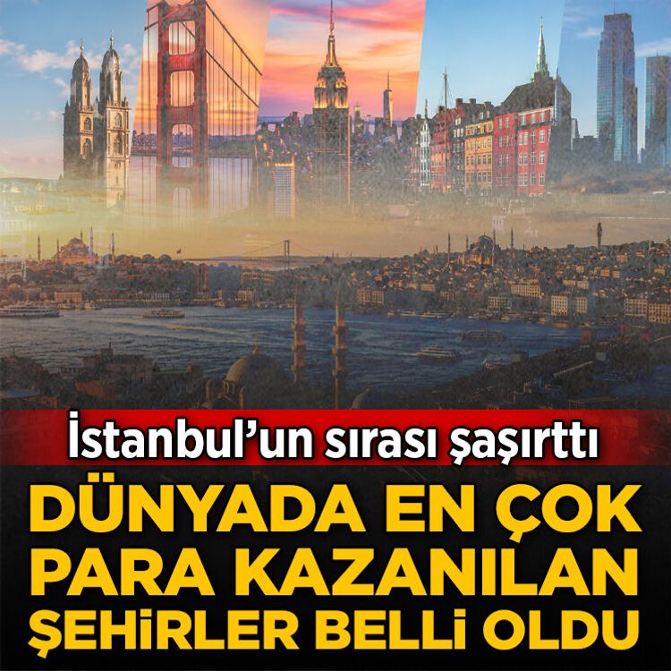Dünyanın maaş haritası çıkarıldı! İstanbul’un sırası şaşırttı