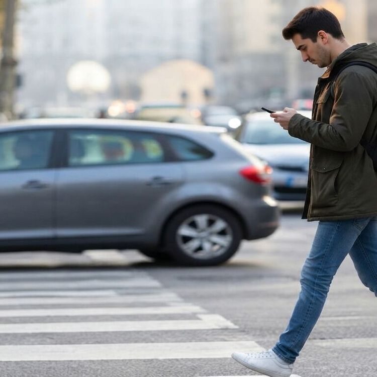 Telefona bakarak karşıya geçene 75 euro ceza! İtalya’dan yayalara yeni yasak
