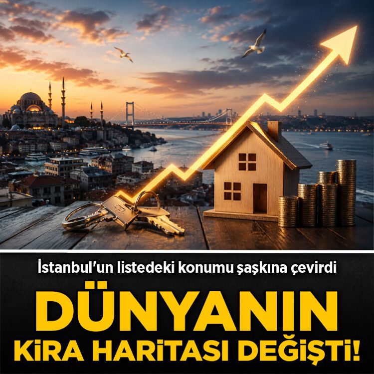 Dünyanın kira haritası değişti! İstanbul'un listedeki konumu şaşkına çevirdi