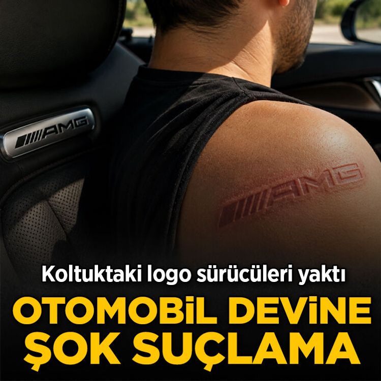 Otomobil devine şok suçlama: Koltuktaki logo sürücüleri yaktı