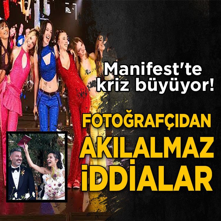 Manifest'te kriz büyüyor: Eski fotoğrafçıdan sözleşme ve özel hayat iddiaları