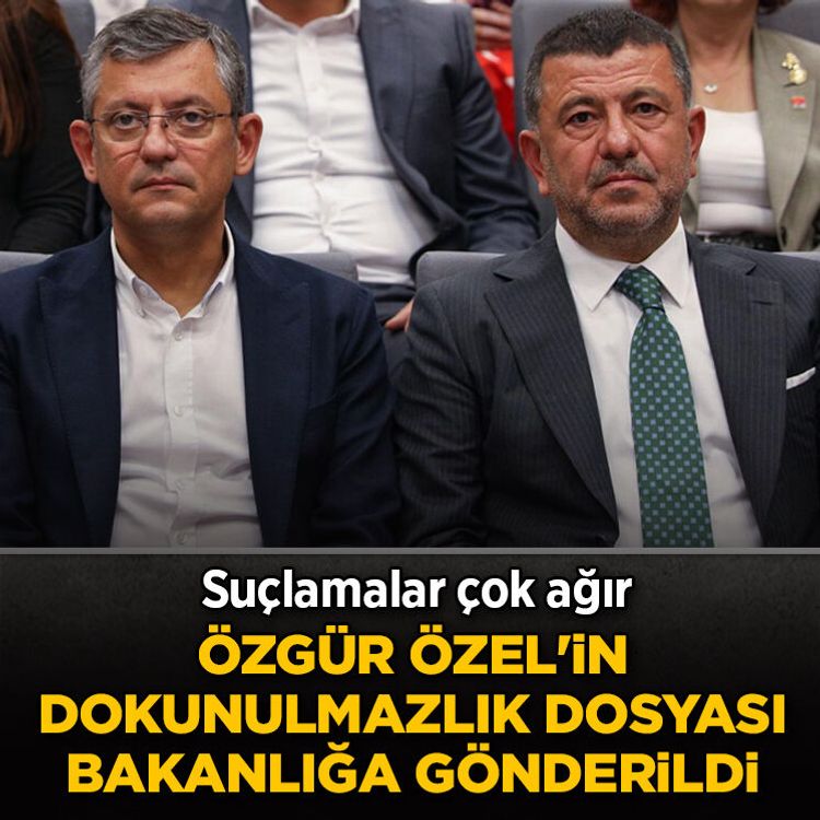 Özgür Özel ve Veli Ağbaba hakkında fezleke