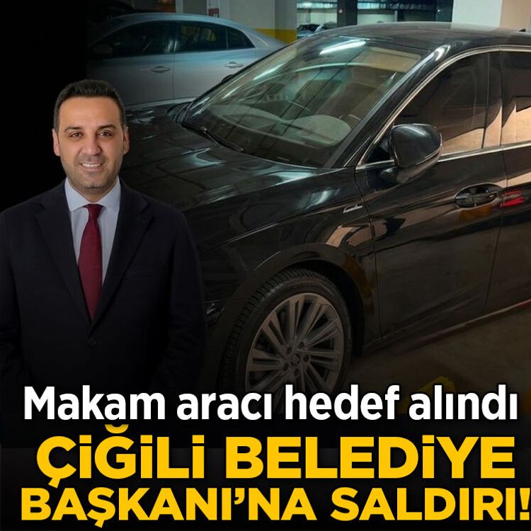 Belediye otoparkında silahlı saldırı! Makam aracına kurşun yağdırdı