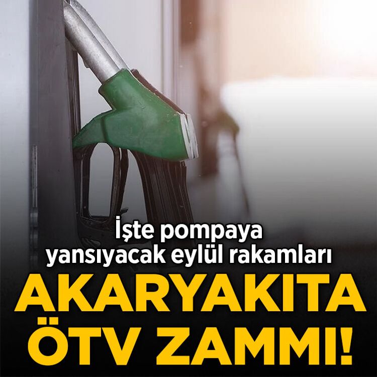 Motorin fiyatlarına ÖTV zammı geliyor! 1 Eylül'de pompaya 3,60 TL yansıyacak