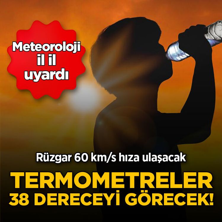 20 Ağustos 2026 hava durumu raporu... Meteoroloji alarm verdi: Termometreler 38 dereceyi görecek!