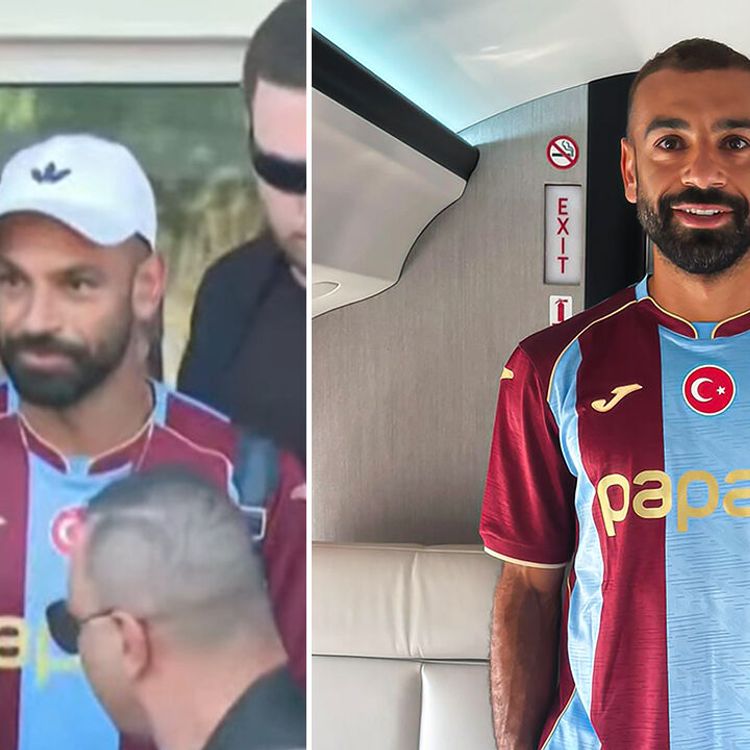 Salah Trabzonspor için İstanbul'a geldi! Binlerce taraftar karşıladı
