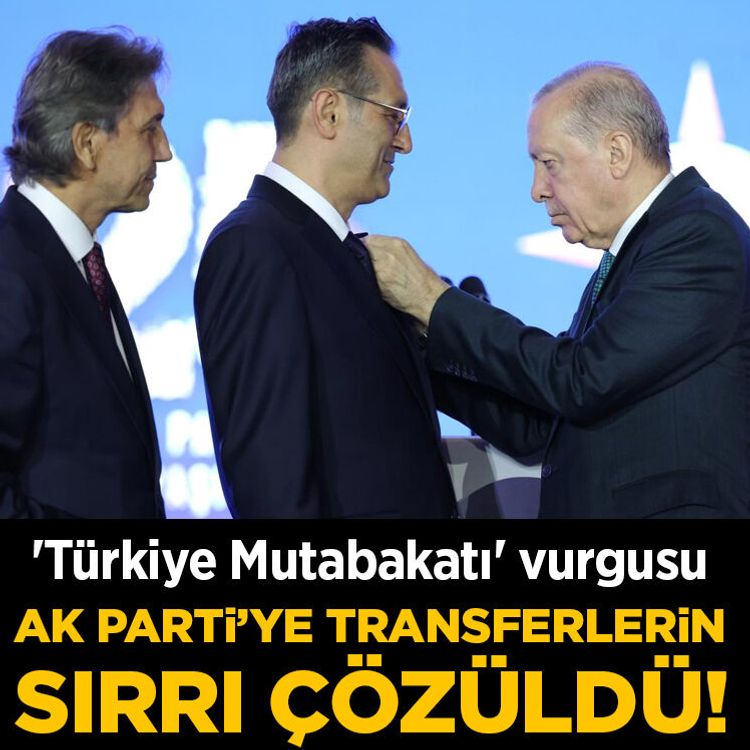 AK Parti'ye transferlerin sırrı çözüldü! 'Türkiye Mutabakatı' vurgusu