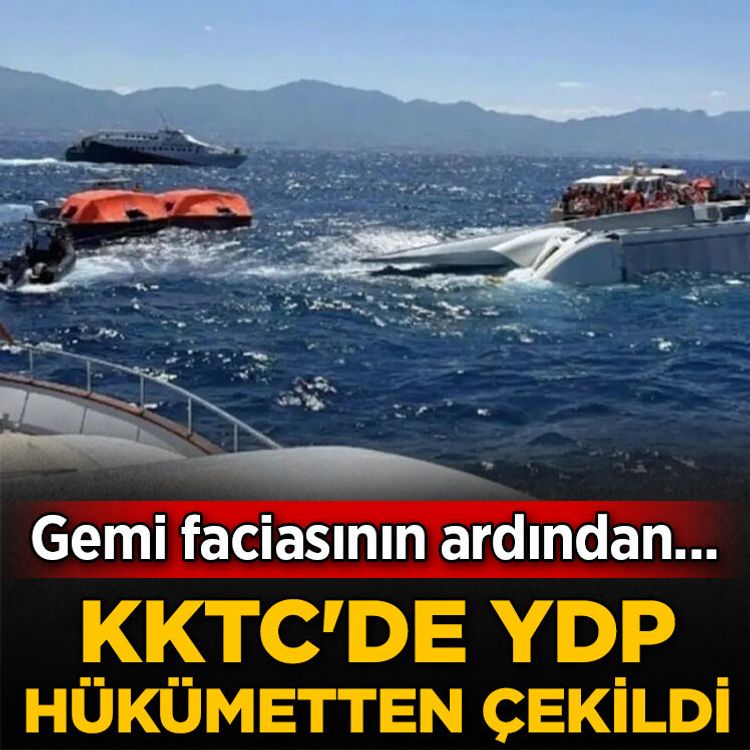 KKTC'de YDP hükümetten çekilme kararı aldı
