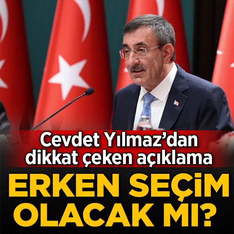 Erken seçim olacak mı? Cevdet Yılmaz’dan dikkat çeken açıklama geldi