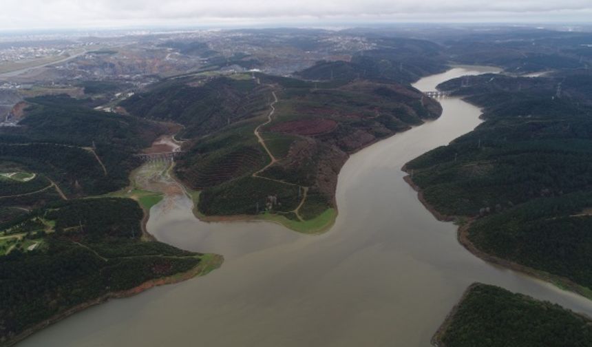 Alibeyköy Barajı'nda sular yeniden yükselmeye başladı