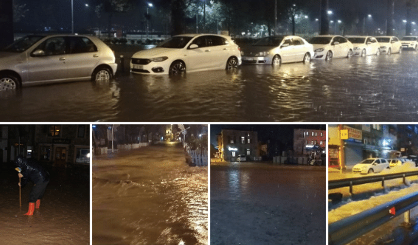 İzmir'e 1 aylık yağış 8 saatte yağdı!