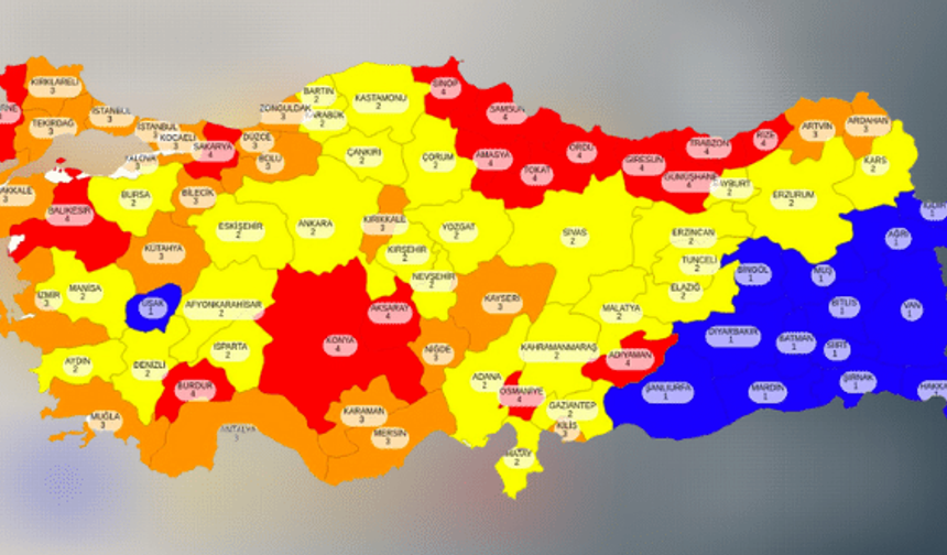 İşte 'normalleşme'nin harita detaylı açıklaması...