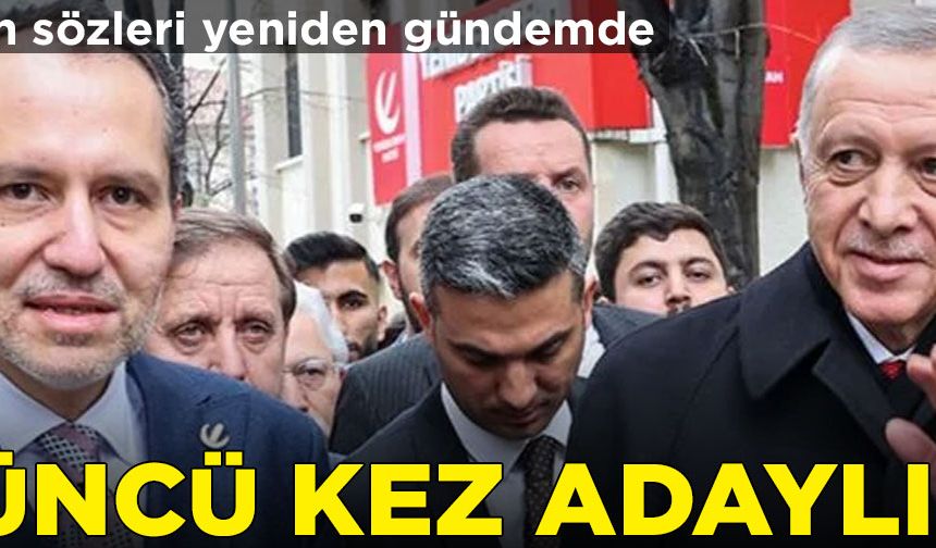 Erbakan'ın sözleri yeniden gündemde: Üçüncü kez adaylığı mümkün görünmüyor