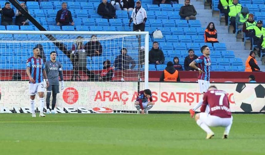 Trabzon'da gol düellosu