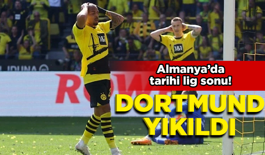 Almanya'da tarihi final! Dortmund yıkıldı