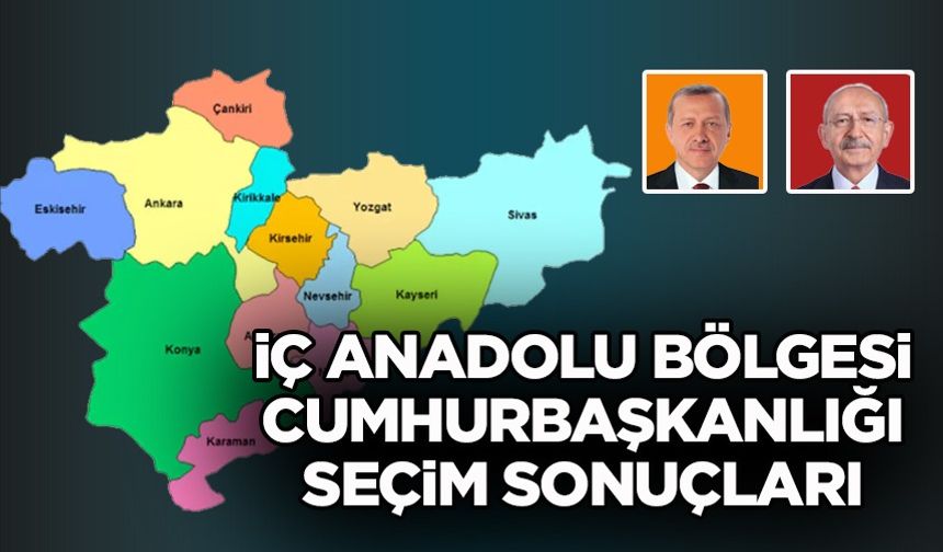 İç Anadolu Bölgesi Seçim Sonuçları