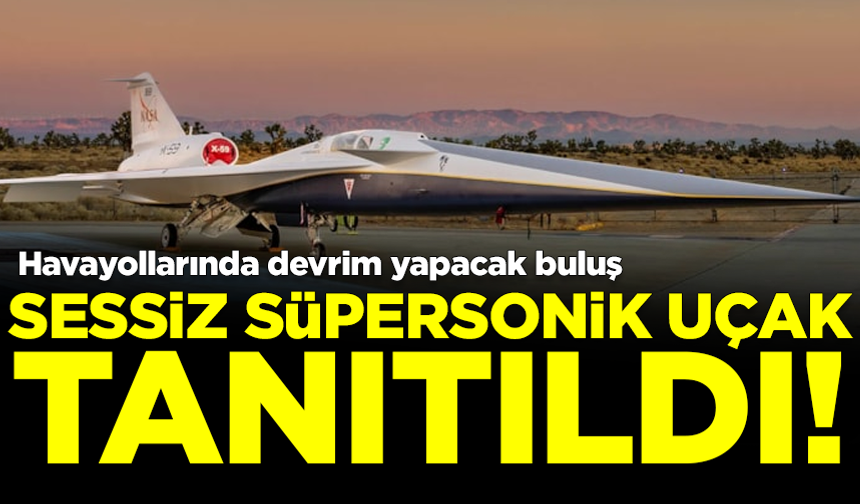 Hava yollarında devrim yapacak buluş! Sessiz çalışan süpersonik uçak tanıtıldı