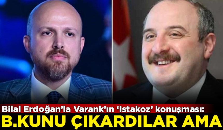 Bilal Erdoğan’la Varank’ın 'Istakoz krizi' konuşmaları, kameralara yakalandı