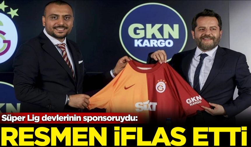 Süper Lig devlerinin sponsoru iflas etti