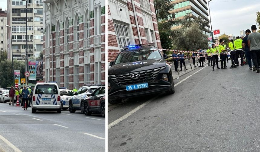 Şişli'de feci kaza: Polis aracı anne ve kızına çarptı!