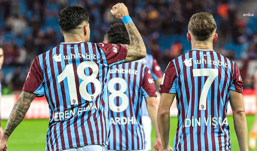 Trabzonspor Başakşehir'i 1 -0 yendi