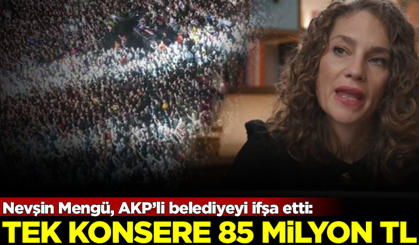 Nevşin Mengü, AKP’li belediyeyi ifşa etti: Tek konsere 85 milyon TL