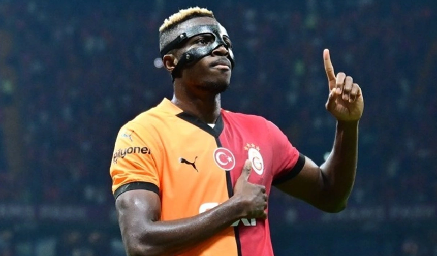 Galatasaraylı Victor Osimhen'den 5 yıldız paylaşımı!