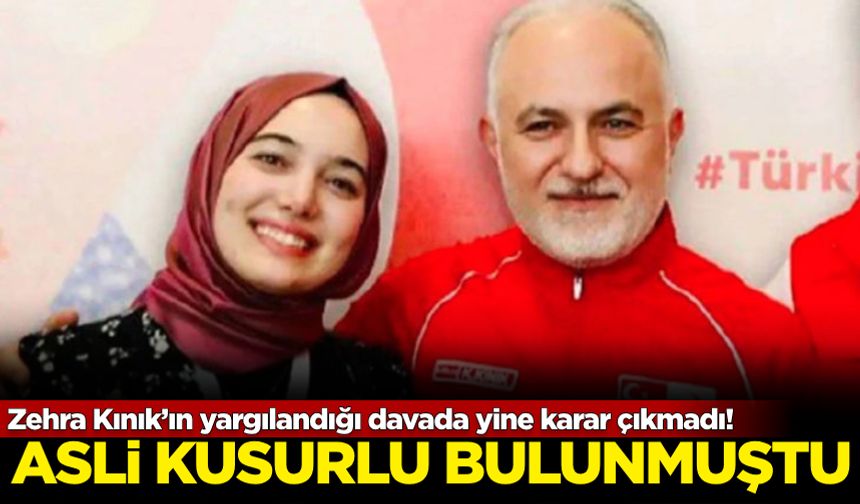 Zehra Kınık’ın yargılandığı davada yine karar çıkmadı!