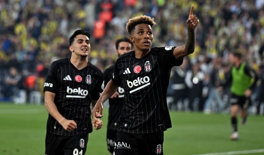 Derbide kazanan Beşiktaş: Fenerbahçe 0-1 Beşiktaş
