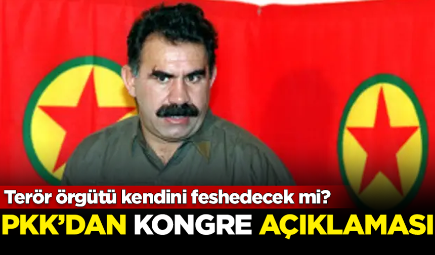 SON DAKİKA! PKK'dan kongre açıklaması geldi