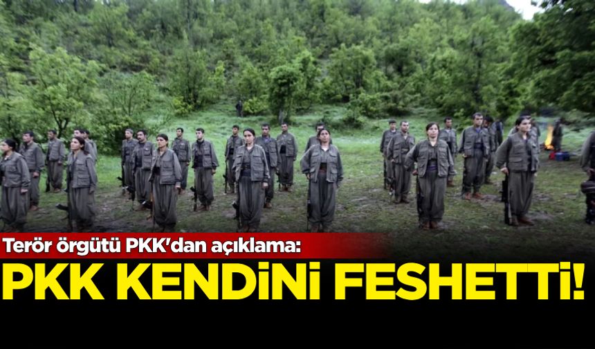 PKK kendini feshetti!