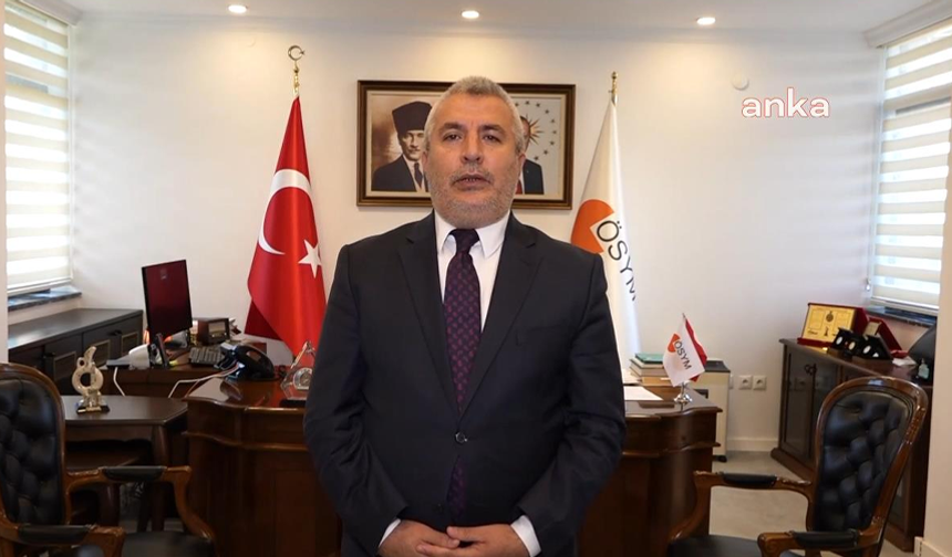 ÖSYM Başkanı Ersoy paylaştı: YKS'ye 976 bin 697 aday ilk kez girecek