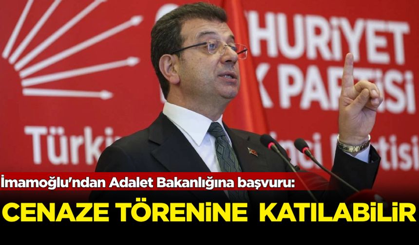 İmamoğlu'ndan Ferdi Zeyrek'in cenazesi için başvuru