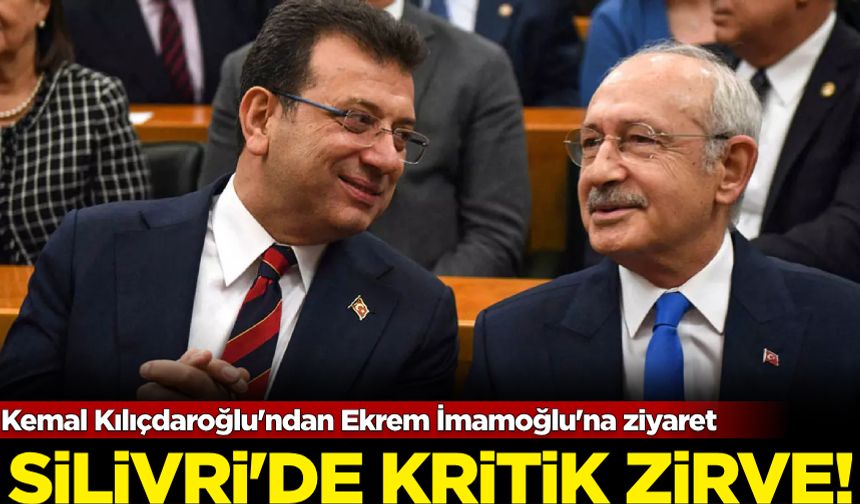 Kemal Kılıçdaroğlu'ndan Ekrem İmamoğlu'na ziyaret